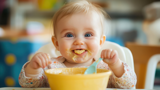 Guia completo de introdução alimentar com dicas sobre quando começar papinha e quais alimentos oferecer para o bebê com segurança.